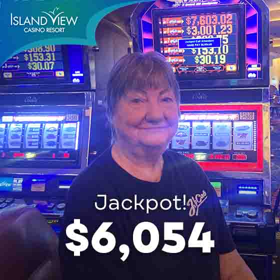 Dani K. of Seminary, Mississippi won $6,054 playing Triple Blazing Wild Jackpot at Island View Casino on May 12th.