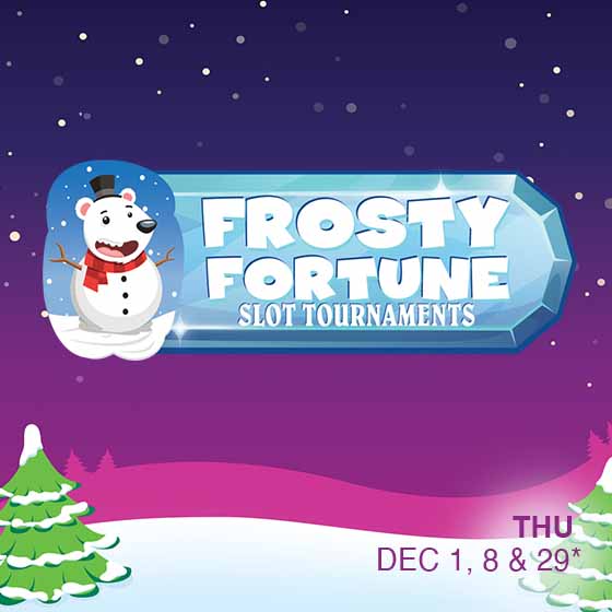 Frosty Fortune promo graphic